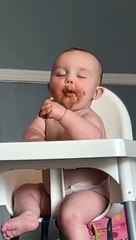 I guess he likes it  #baby #babyapp #babyboy #funnykids #funnybaby #cutebaby #cutebaby #babyvideos #funnybaby #funnybabyvideos #babygirl #babycostume #adorablebaby #funnyvideos #f