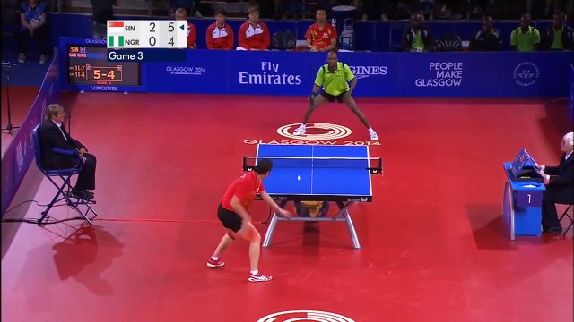 Tennis de table : un point incroyable de 41 échanges aux Jeux du Commonwealth