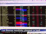 Les Bourses mondiales affolées par l'hypothèse d'une faillite de la Grèce