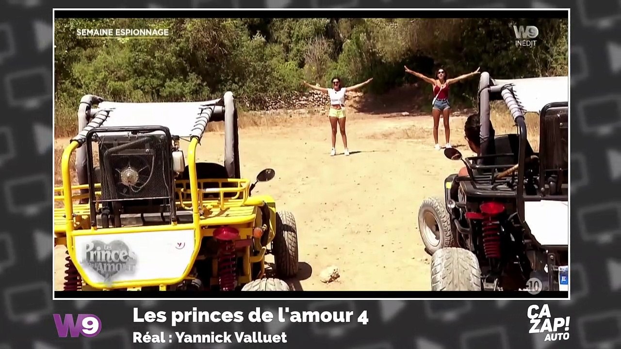 Karine Le Marchand effrayée au volant d'un quad