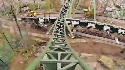 Helix, le nouveau grand huit en Suède. Découvrez l'attraction comme si vous y étiez !