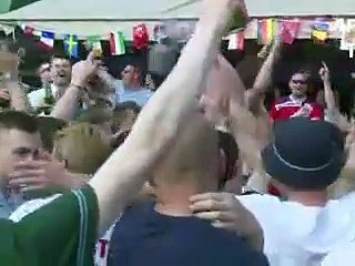 Euro-2016: l'Angleterre fait son entrée, ses hooligans sont déjà là