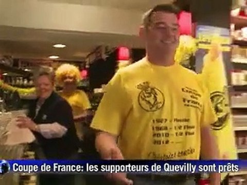 Coupe de France: le rêve de Quevilly, l'angoisse de Lyon