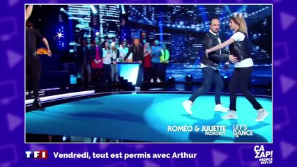 La grosse chute de Caroline Ithurbide en voulant recréer le porté de Dirty Dancing
