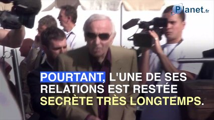 Charles Aznavour : cette histoire d'amour demeurée secrète