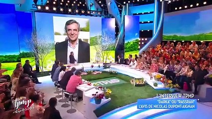 Nicolas Dupont-Aignan dans TPMP : "Hollande, il est rassrah de rassrah!"