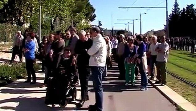 L'impressionnante démolition d'une tour HLM à Montpellier