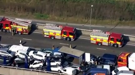 Carambolage monstre au Royaume-Uni