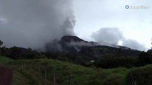 Costa Rica: le volcan Turrialba en éruption