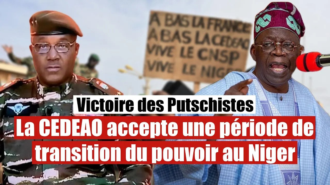 Victoire des Putschistes : La CEDEAO reconnait la Junte militaire du Niger