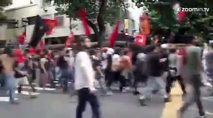 Victoire du Brésil mais les heurts se poursuivent