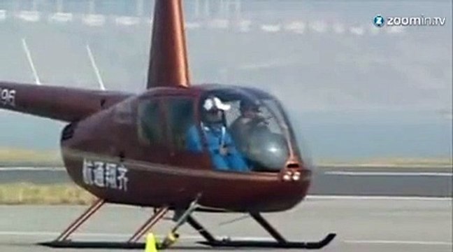 Comment décapsuler une bière avec un hélicoptère?