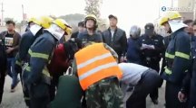 Chine : sauvé d'un égout de 6 mètres de profondeur!