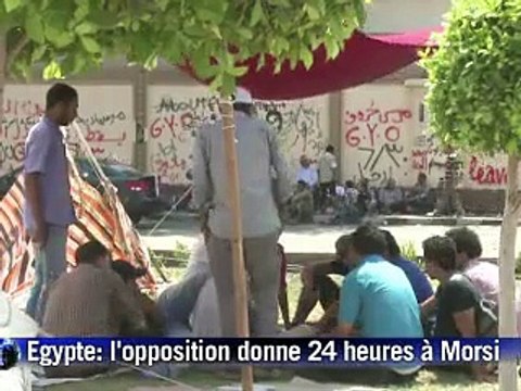 Egypte: l'armée accentue la pression sur Morsi