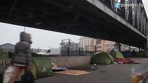 Paris : 350 migrants de la Porte de la Chapelle évacués
