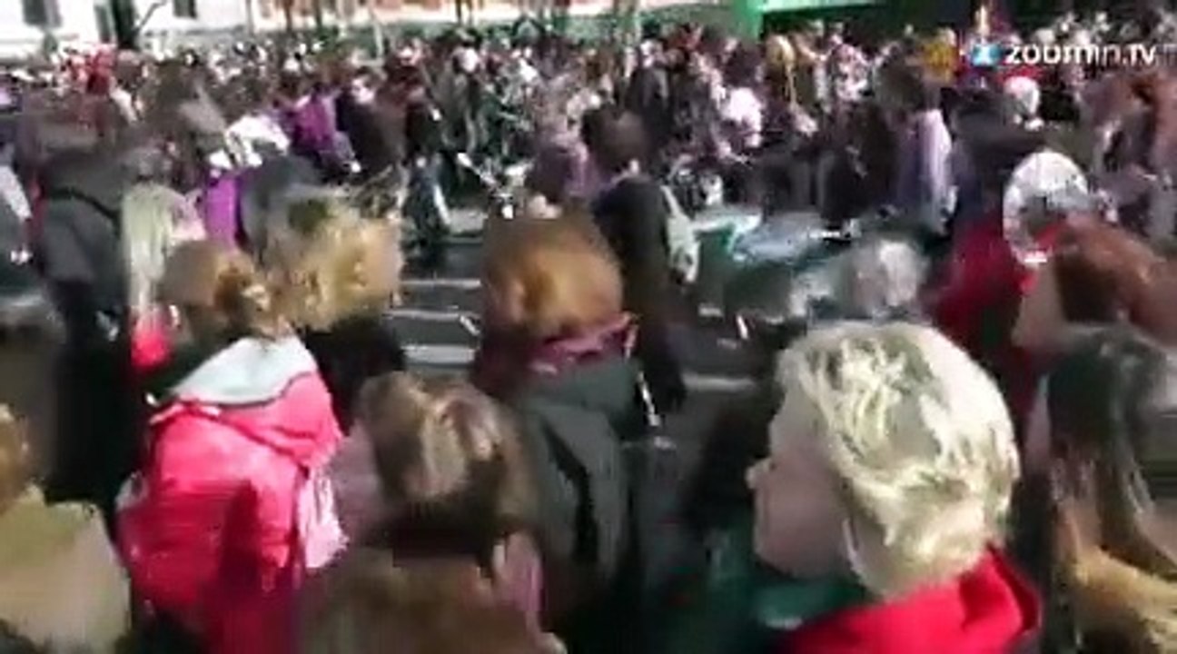 Le train de la Liberté est arrivé à Madrid