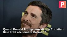 Quand Donald Trump pensait que Christian Bale était réellement Batman !
