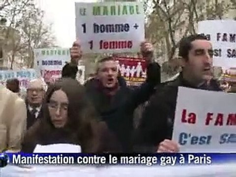 Les catholiques intégristes mobilisés contre le mariage gay