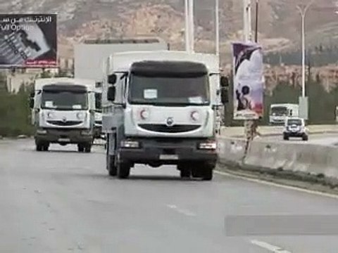 Syrie: des convois d'aide humanitaire ont pénétré dans des villes assiégées