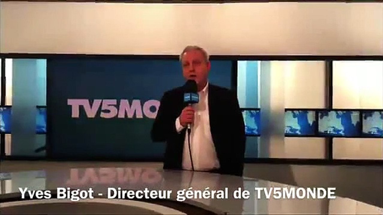 Le message d'Yves Bigot, directeur général de TV5monde, suite à la cyber-attaque de la chaîne