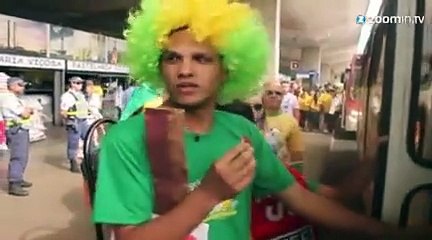 Mondial: les Brésiliens, fidèles supporters