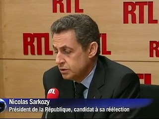 Sarkozy: "jamais une élection n'aura été aussi indécise"