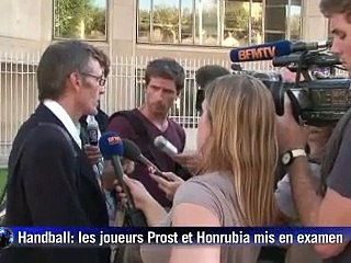 Soupçons de match de hand truqué: les joueurs Prost et Honrubia mis en examen