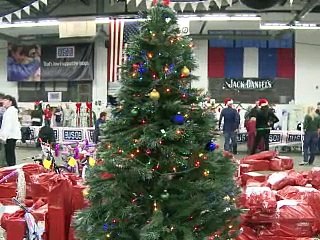 Les temps sont durs aussi pour les militaires américains, à l'époque de Noël