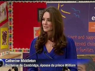 Grande-Bretagne: premier discours public pour Kate, dans un centre pour enfants malades