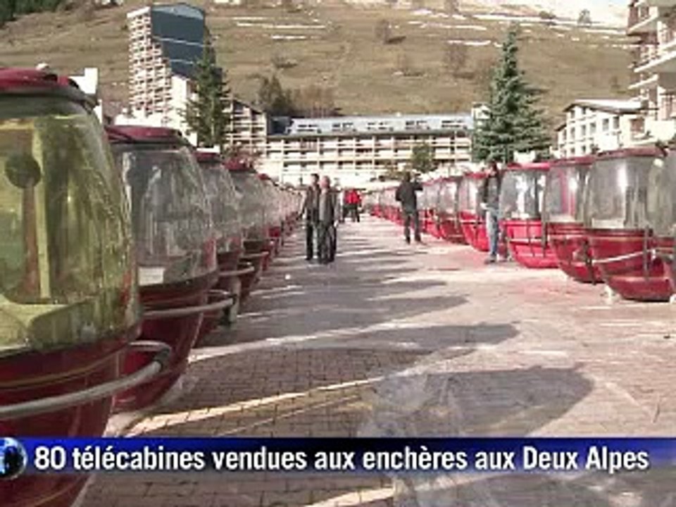 Enchères: engouement pour une télécabine des Deux Alpes