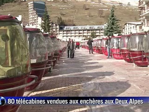 Enchères: engouement pour une télécabine des Deux Alpes