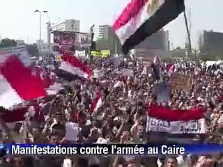 Egypte: des manifestants sont revenus place Tahrir pour critiquer les militaires