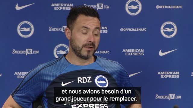 Brighton - De Zerbi : La signature de Fati me donne plus de responsabilités