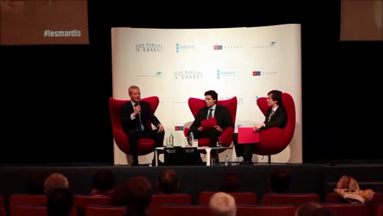 Bruno Le Maire imite Nicolas Sarkozy