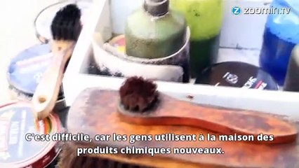 Une journée dans la peau d'un cireur de chaussures