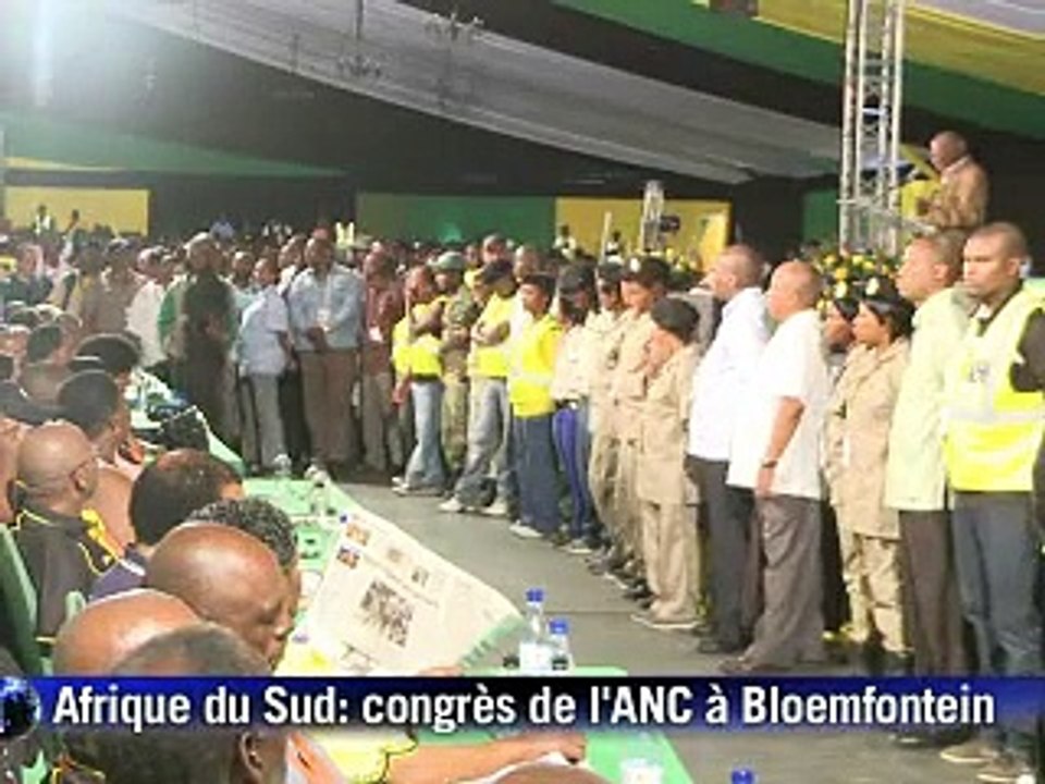 Afrique du Sud: L'ANC désigne ses dirigeants, Zuma favori