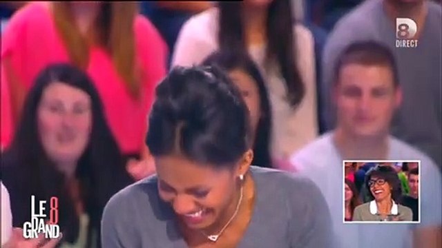 Les larmes d'Audrey Pulvar pour sa dernière émission dans Le Grand 8