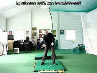 Golf : la descente des bras