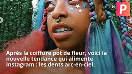 Rainbow Teeth : la folle tendance sur Instagram