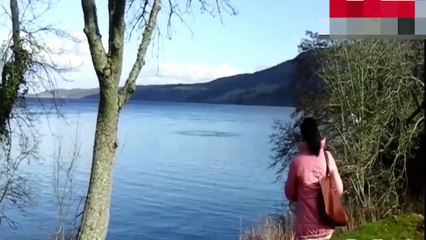 Ces touristes auraient-il filmé le monstre du Loch Ness à la surface de l'eau ?