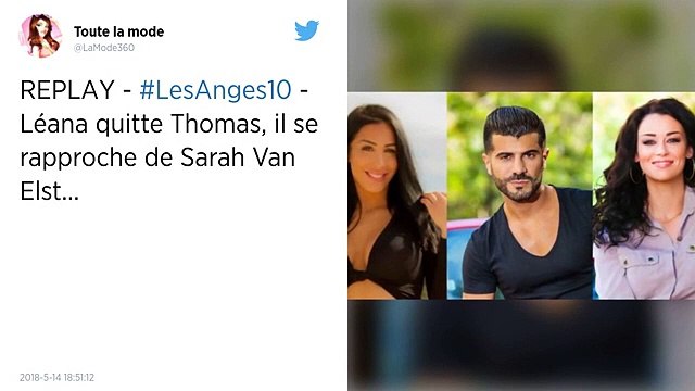 Revue de tweets : C'est la fin pour Léana et Thomas (Les Anges 10)