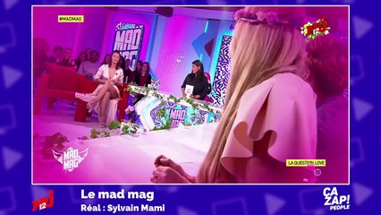 Fou rire sur le plateau de C à vous après une phrase de Miss Univers