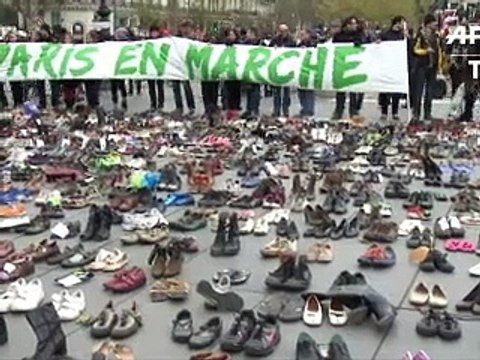 Climat: manifestations de Sydney à Londres, chaîne humaine à Paris pour un accord ambitieux