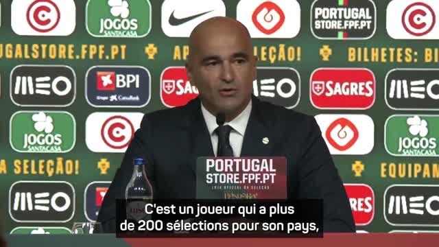 Portugal - Martinez salue le rôle exemplaire de Cristiano Ronaldo