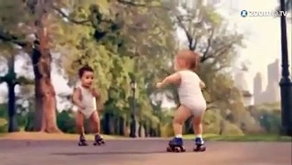 La nouvelle pub Evian avec le duo Spider-Man!