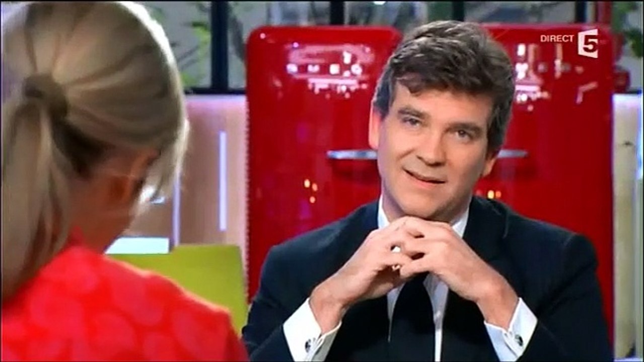 Arnaud Montebourg s'énerve contre Anne-Sophie Lapix
