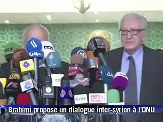 Syrie: Brahimi propose un dialogue inter-syrien dans un siège de l'ONU
