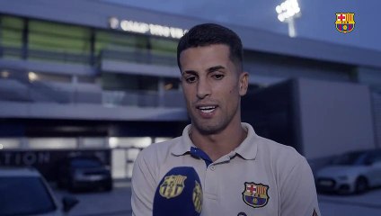 Joao Cancelo tras fichar por el Barça: "Voy a dar el máximo de mí"
