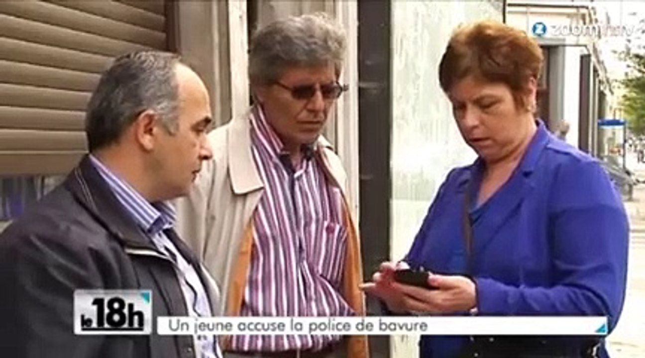 Un jeune accuse la police de bavure