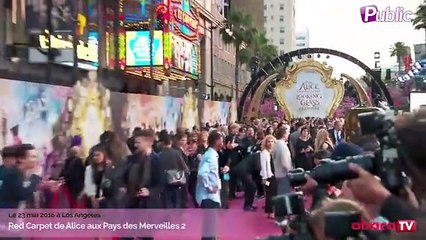 Johnny Depp : sa nouvelle coupe de cheveux au top à l’avant-première de Alice aux Pays des Merveilles 2 !